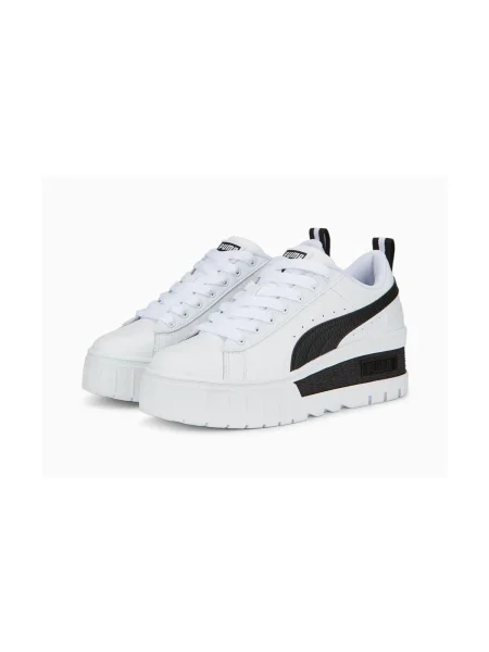 Pantofi Puma cu pană alb