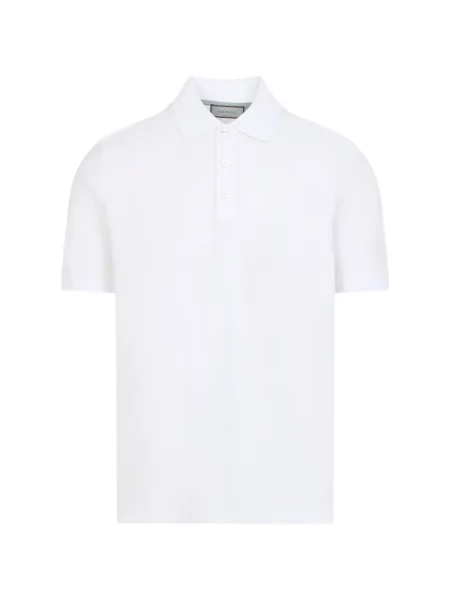 Поло тениска Canali бяло