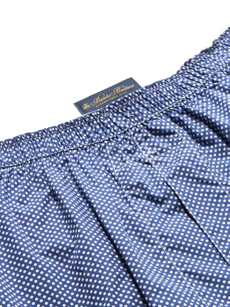 Boxeri Brooks Brothers cu buline albastru