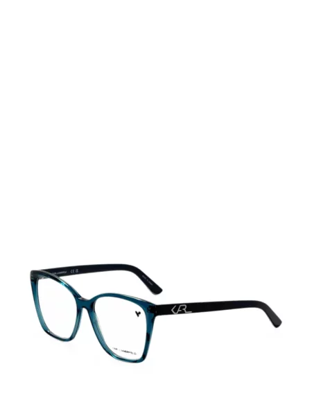 Ochelari de soare Karl Lagerfeld cu autograf albastru
