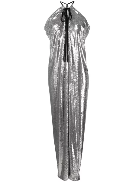 Rochie maxi Philosophy Di Lorenzo Serafini cu gât halter