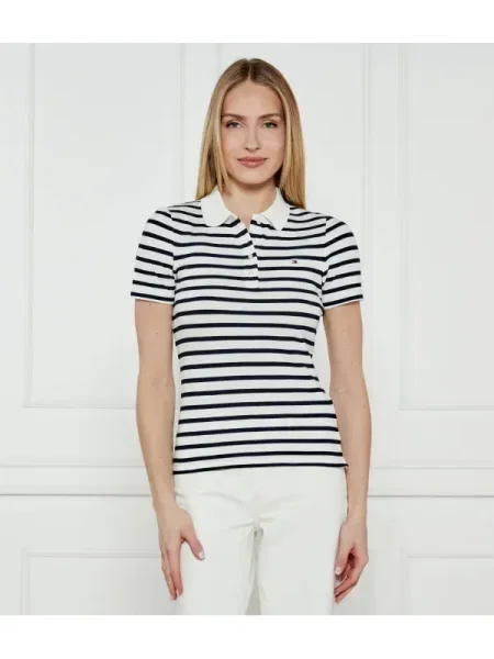 Tommy Hilfiger Polo | | pique alb