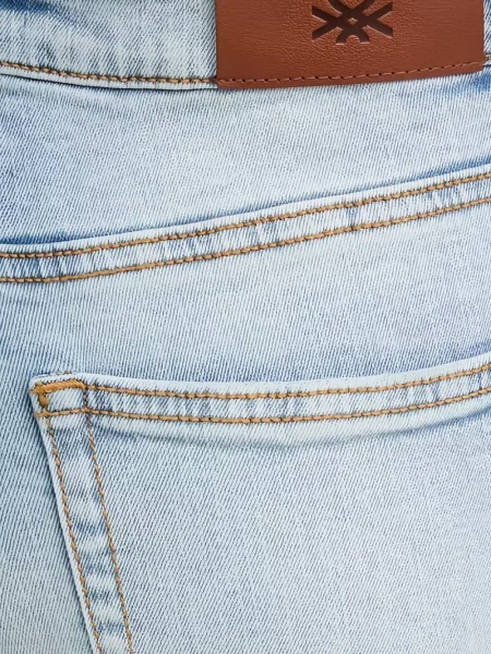 Jeansy dzwony Benetton dzwony niebieskie