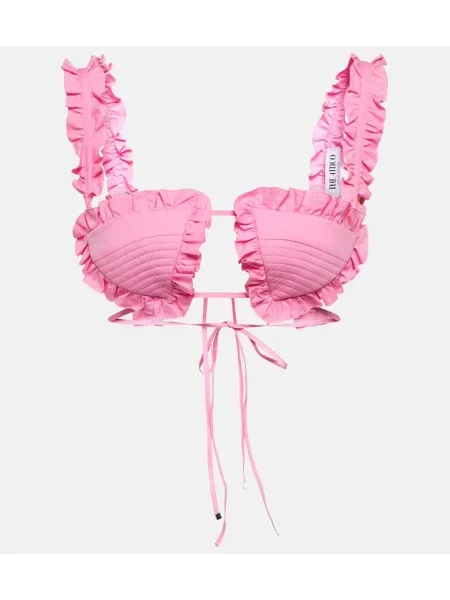 Sutien The Attico cu volane roz