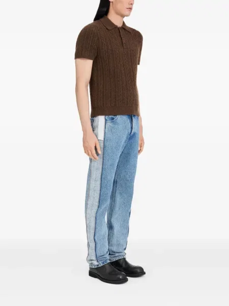 Polo Mm6 Maison Margiela tricotate maro