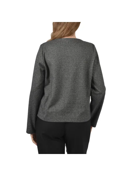 Tricou mânecă lungă Niu' maro