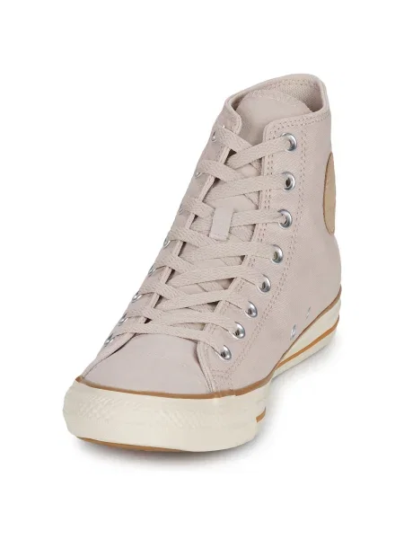 Pantofi Converse din piele bej