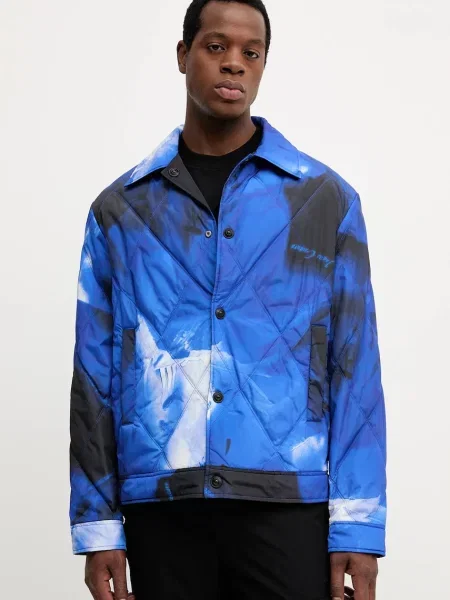 Versace Jeans Couture geacă cu două fețe de tranziție negru