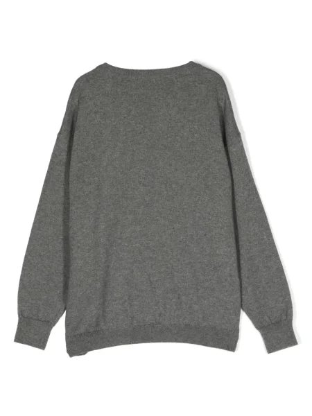 Sweter dziecięcy Moschino szary