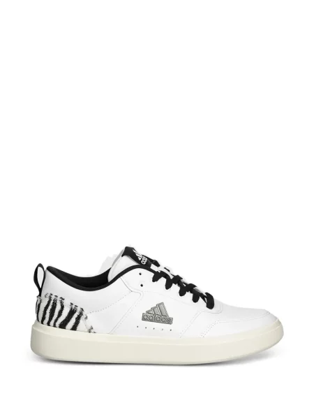 Бягане панталон Adidas на платформе с принт розово