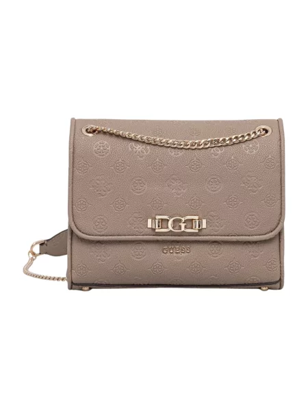 Guess torebka crossbody ANISE brązowa