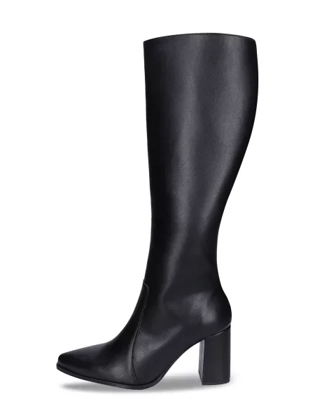Nae Vegan Shoes Térd feletti csizmák IONA Black' fekete