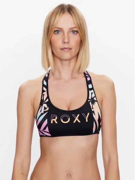 Roxy Bikini partea de sus Active negru