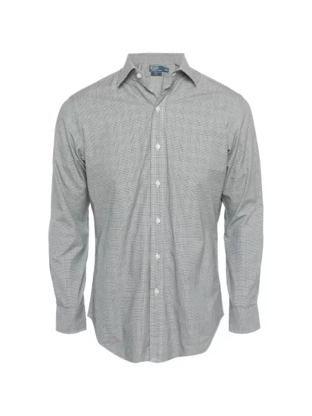 Květinové pletené polotričko Polo Ralph Lauren s volány šedé