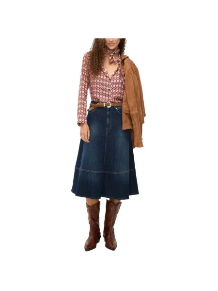 Fustă Iblues albastru