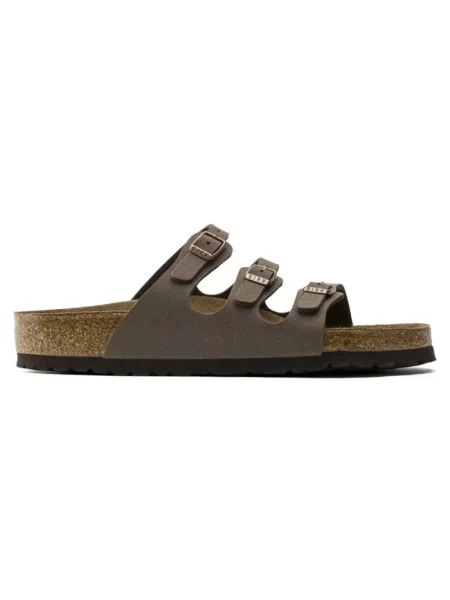Birkenstock Klapki Florida brązowy