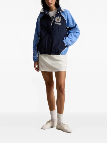 Велурени бягане с яка чорапи Polo Ralph Lauren синьо