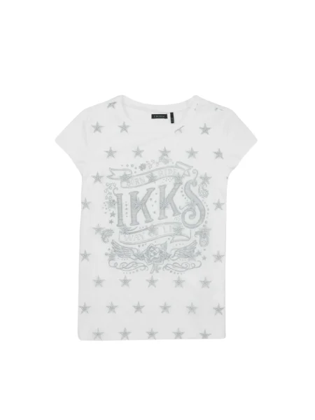 Tricou copii Ikks alb