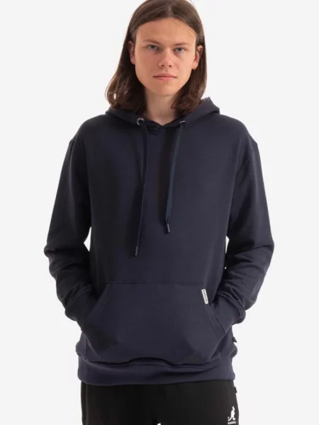 Kangol bluza granatowy z kapturem gładka
