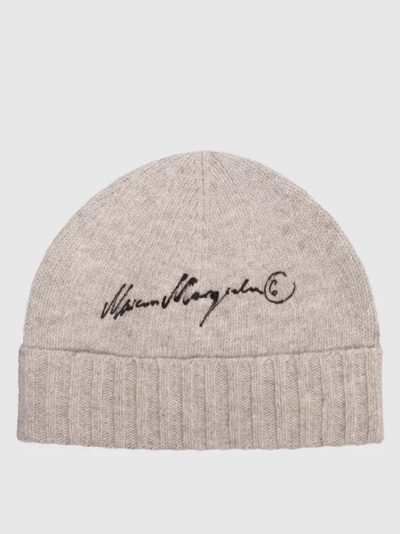 Шапка з вовною Maison Margiela Mm6 сіра