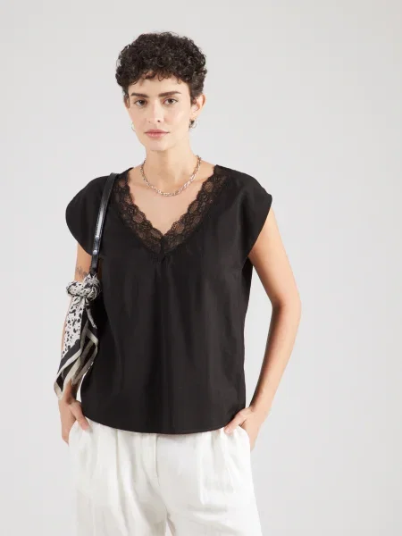 VERO MODA Bluză VMSAFA' negru