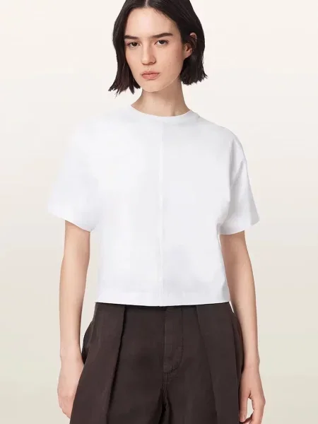 AllSaints tricou pentru femei din EDEN ARTIA TEE alb