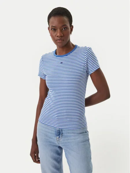 Tommy Jeans Tricou Essential albastru