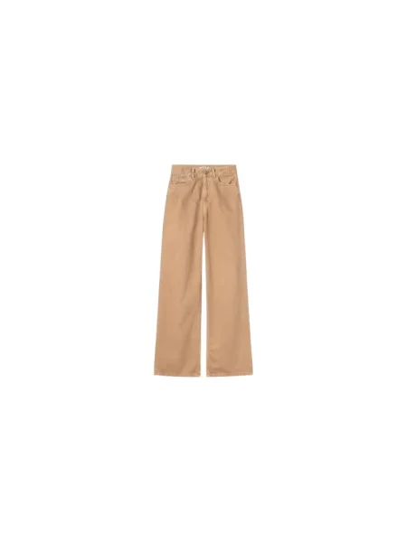 Spodnie Carhartt Wip beżowe