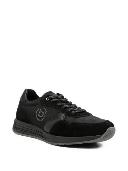Sneakerși Bugatti cu imagine negru