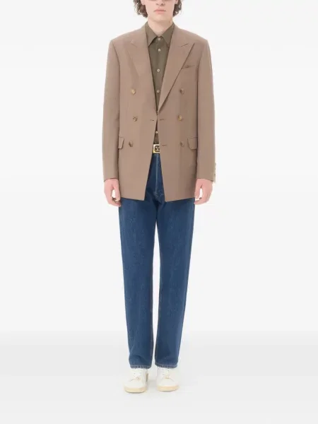 Pantaloni Valentino Garavani albastru