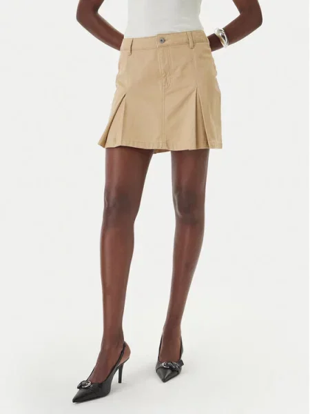 HUGO Джинсова спідниця бежевий