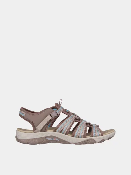 Сандалії Skechers ARCH FIT REGGAE текстиль/штучна шкіра коричневий
