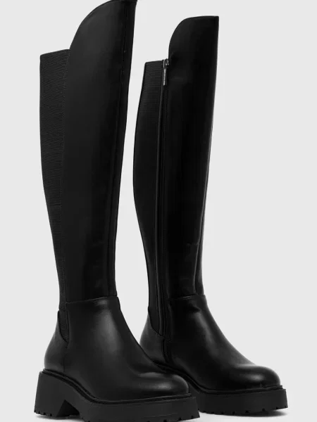 Steve Madden kozaki Callback na platformie czarny