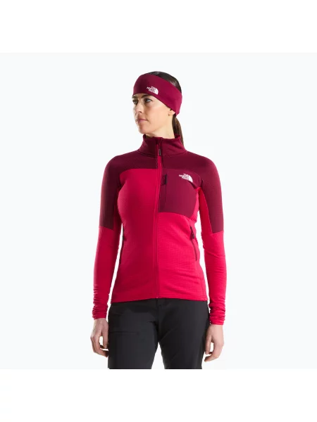 Geacă pentru femei The North Face Polartec Stormgap lali guran/burgundy cru