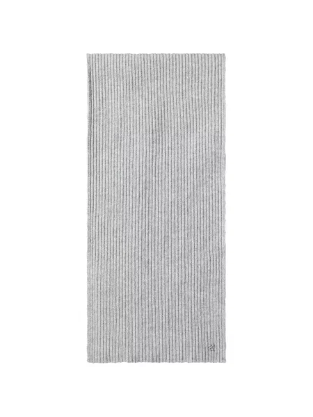 Fular Calvin Klein tricotate cu autograf gri