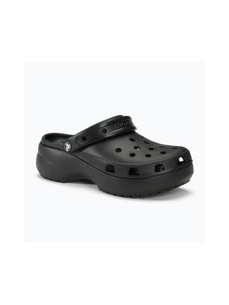 Шльопанці Crocs Classic Platform Clog black чорні