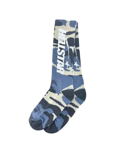 Șosete Hellstar cu model camuflaj albastru