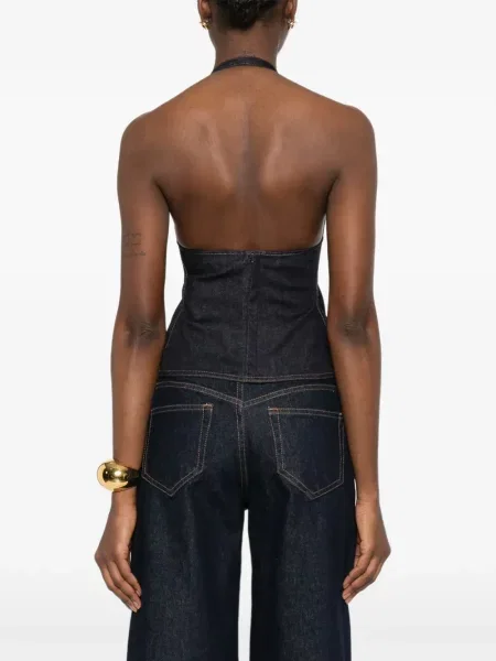 Top Jacquemus plava