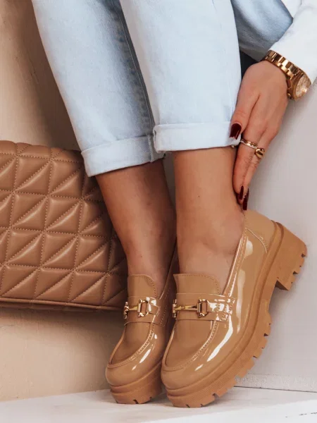 Mocasini Dstreet din piele maro