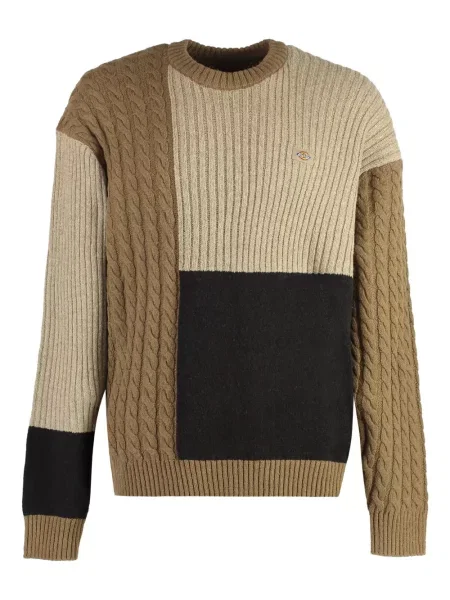 Pulover Dickies cu broderie negru