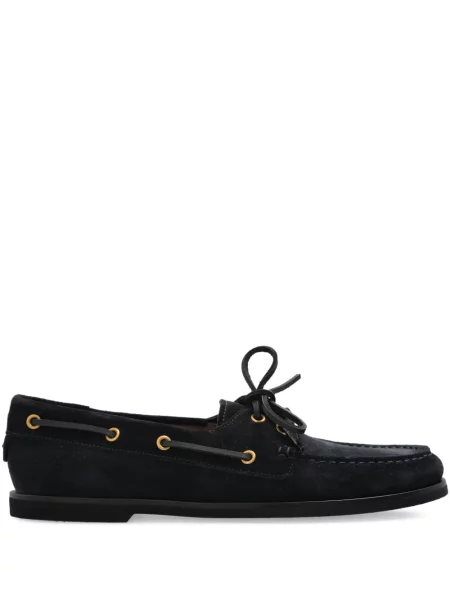 Kožené oxfordky Gianvito Rossi modré