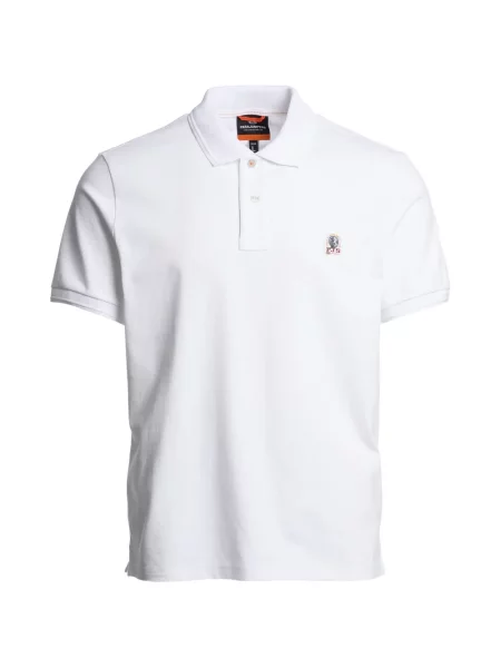 Polo Parajumpers cu broderie alb