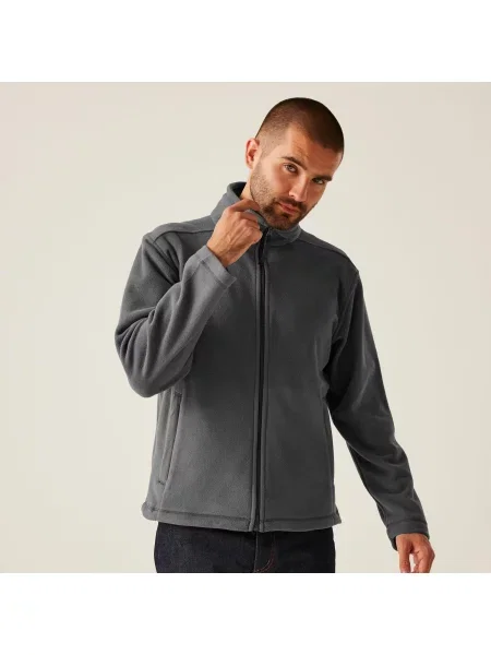 Polar roboczy Micro Full Zip szara