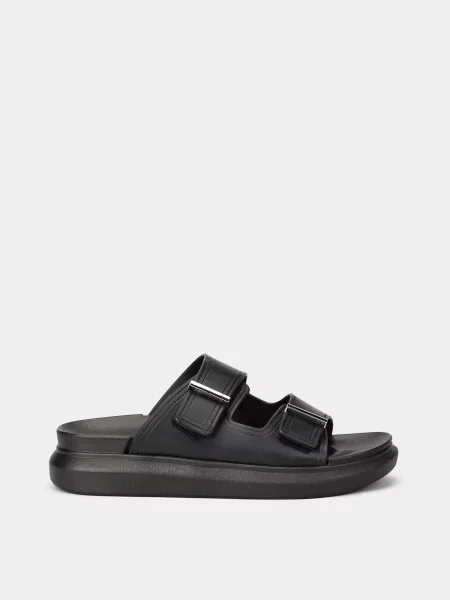 Braska Шльопанці Полівінілхлорид чорний