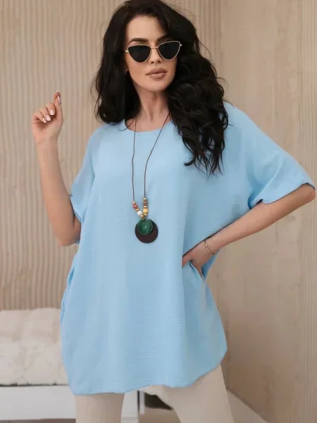 Bluză Kesi albastru