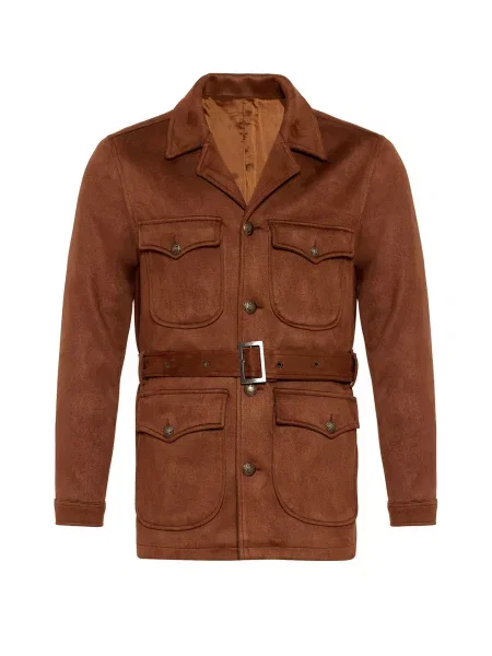 Antioch Palton de primăvară-toamnă maro