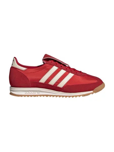 Sneakersy Adidas Originals skórzane czerwone