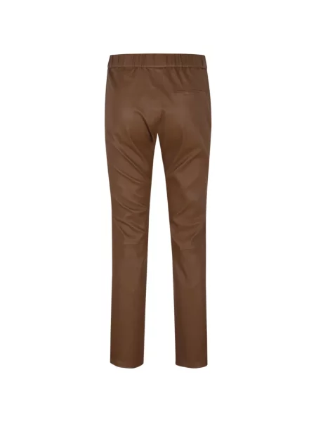 Pantaloni Enes maro