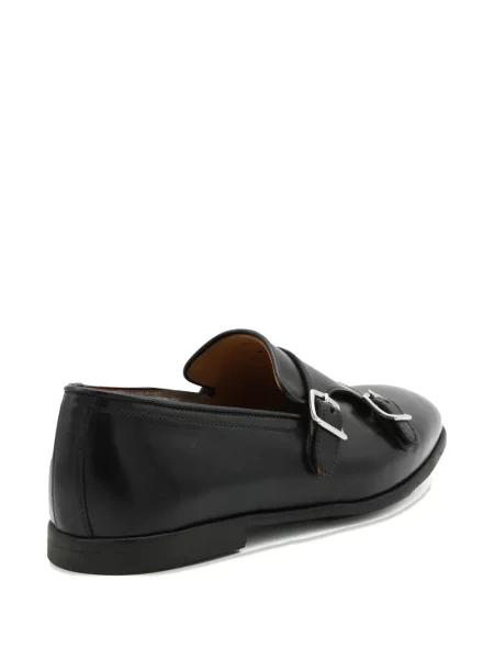 Pantofi loafer Mille 885 cu bretele negru