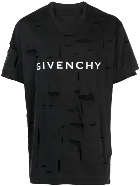 Tricou Givenchy rupți negru